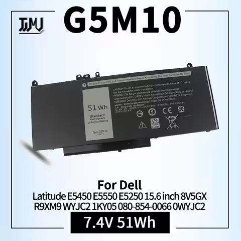 G5M10 E5550 E5450 E5250 Battery Compatible for Dell Latitude E5550 E5450 E5250 5550 5450 5250 3150 3