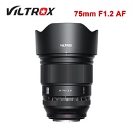 Viltrox 75mm F1.2 AF Auto Focus Large Aperture Lens for Fujifilm XF mount Camera for Fuji X X-T4 T100 X-H2S XT30 X-Pro3