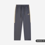 PUMA | กางเกงขายาวผู้ชายแบบปักและต่อผ้าสำหรับกีฬา