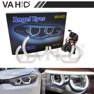 VAHID Crystal Angel Eyes Daytime / Turning Signal Headlight Retrofit For BMW F30 X5 E53 E90 E92 E93 