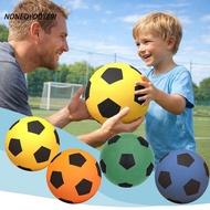 NONEDYODYE9I Silent Football, Easy to Grip Low Noise Low Noise Foam Soccer Ball, High-Density 18/21/