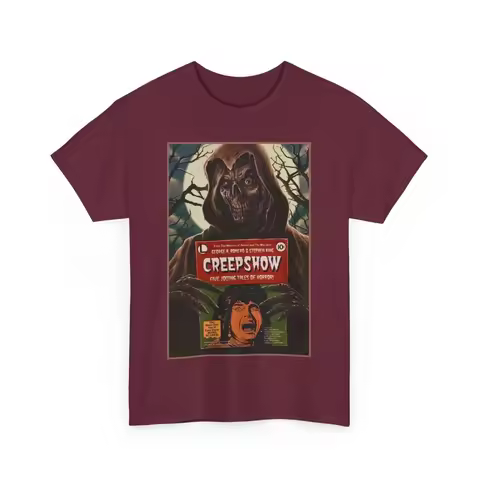 Creepshow Movie George A Romero Stephen King T Shirt Unisex Heavy Cotton Tee