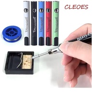 CLEOES Welding Heating Pen, 510 Thread Adjustable Voltage Battery Electric Soldering Iron, Wireless 