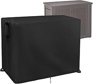 Guisong Outdoor Storage Cabinet Cover, 47" x 25.6" x 37.8",Waterproof& Dustproof Cover for Rubber ma