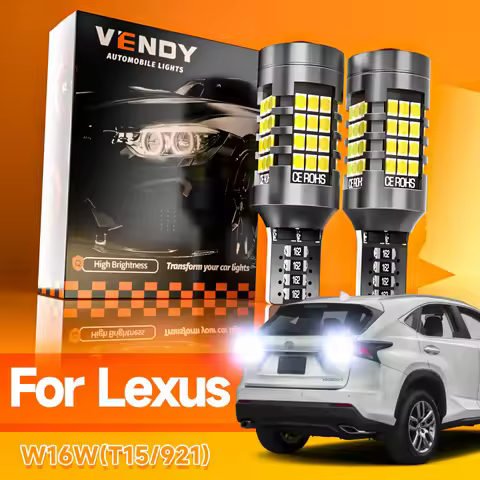 2pcs LED Reverse Light Blub Lamp W16W T15 921 Canbus For Lexus IS200T IS250 IS350 LX570 CT200H GX460