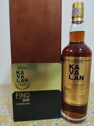 噶瑪蘭Kavalan Solist Fino Sherry Single Cask Strength Single Malt Whisky，包裝全齊