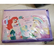 [ 清貨 ]  Disney Princess 迪士尼 公主 ( 美人魚 Ariel & 長髮 樂佩 Rapunzel )  多用途 玩具 雜物 收納箱 儲物盒