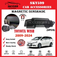 Toyota Wish 2009-2024 Epic Magnetic Sunshade [6 PCS]