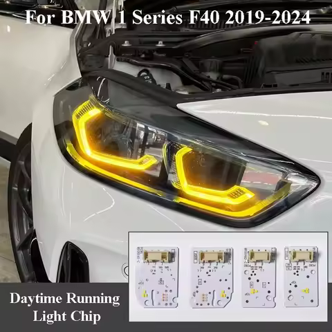 For BMW F40 F44 1/2S Yellow Angel Eye DRL Boards 118i 228IX M235IX M2 LED Headllight Daytime light C