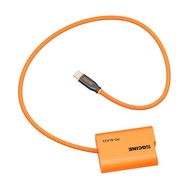 alwaysonline EBTOOLS PD BLK22 Dummy Battery Power Adapter Cable  USB Type C to for GH6 GH5 II DC S5 