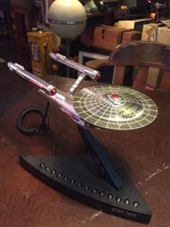 Star Trek 星際爭霸戰 星際迷航記 企業號 造型電話 模型 電話 公仔 絕版收藏