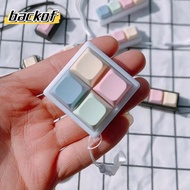 BACKOF Keyboard keychain, Anti Stress Finger DIY 2/3/4 Keys Finger Keyboard, Stress Relief Mechanica