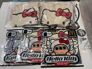 Hello Kitty x Messenger x 麥當勞 環保袋 滑鼠墊 Mouse pad McDonald’s 軟硬天師 林海峰 葛民輝 4A aaaa like black