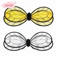 KANGN Bee Wings, Bee Black Yellow Fairy Wings, Fairy Costume Lightweight Angel Wings Stage Performan