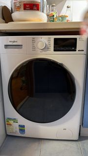 Whirlpool Washing Machine Whirlpool 惠而浦 FRAL75111 7.5公斤 1000轉 820 Pure Care 高效潔淨前置滾桶式洗衣機