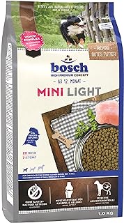 bosch HPC Mini Light Dry Dog Food for Small Breed Overweight Adult Dogs - 1kg