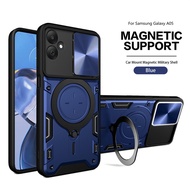 Casing For 2024 Samsung Galaxy A06 4G Slide Camera Lron Protection Phone Cases For Samsung Galaxy A0