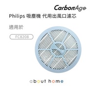 Philips 吸塵機 代用出風口濾網 (Philips FC8208 適用) [G05]