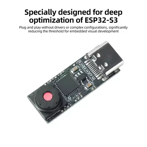 Mini USB Type-C Camera Module for ESP32S3 Win 10 11 Android 720P 1280*720 1MP 65° M5-CSP Lens for ES