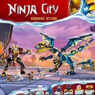 รุ่นใหม่ Sola Transforming Mecha เลโก้ ชิ้นส่วนโมเดล บล็อกการ์ตูน Ninja Ghost ของเล่นสำหรับเด็กชาย อ