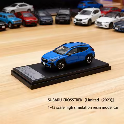 Hi-Story Resin Model Car 1/43 SUBARU CROSSTREK【Limited（2023)】Edition Car Model High Simulation Vehic