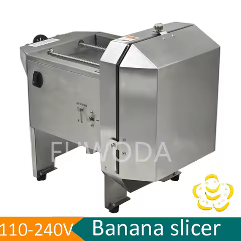 Electric Banana Cutting Machine Plantain Banana Slicer Plantain Multi Cutting Chips Machine Bananas