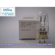 Osram 64686 DYR 240v 650W GY9.5 Lampu SSTV (Buatan Germany)