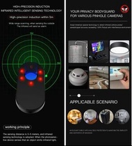 USB 充電安全紅外線針孔隱藏鏡頭隱藏攝影機偵測器和無線攝影機取景器附安全警報  qqsckp USB Rechargeable Security Infrared Pinhole Hidden Le