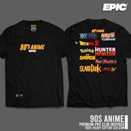 Premium - 90s Anime Baju Tshirt Microfiber