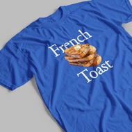 "FRENCH TOAST" UNISEX GRAPHIC T SHIRT [FOODIE THEME]
