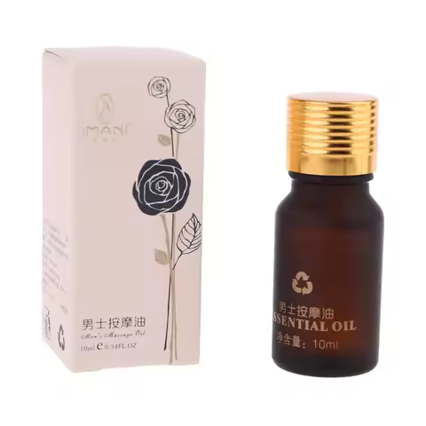 10ml Natural Herbal Ingredient Essential Oil Ointment Men Enlargement Retard Eja 28ED