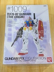 全新 BANDAI 超合金 GUNDAM FIX FIGURATION METAL COMPOSITE / #1009 / RX-78-02 GUNDAM [THE ORIGIN]   1:100 S