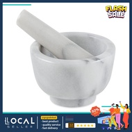 ❤SGseller❤ RSVP White Marble Mortar and Pestle
