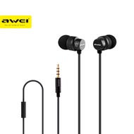 AWEI ES-970i High performance Wired In-ear Earphone Headset - Black