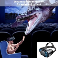 หมวกกันน็อค3D ชุดหูฟังเสมือนจริงแว่น VR สำหรับแว่นตากันลมโทรศัพท์สมาร์ทโฟน