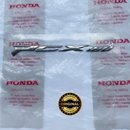 HONDA PCX 160 EMBLEM PCX K1Z GOLD BODY LOGO ORIGINAL 1PCS