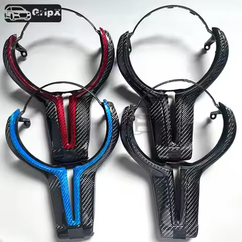 Suitable for BMW F87 M3 F80 M4 F82 M5 F10 M6 all carbon fiber M power steering wheel cover