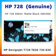 HP 728 Ink Cartridge Hp Cartridge 728 300ml (Genuine) Matte Black 3WX30A  Hp DesignJet T730 T830 730