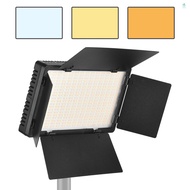 Andoer LED-600 LED Video Light Professional Photography Light Panel 480PCS Bright Light Beads Adjust