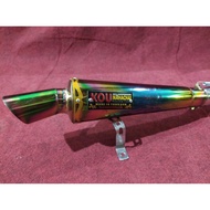 KOU chameleon sonic 150r supra racing exhaust GTR 150