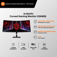 🅵🆁🅴🅴 🅳🅴🅻🅸🆅🅴🆁🆈 Xiaomi Curved Gaming Monitor G34WQi 34'' WQHD display/180Hz refresh rate/FreeSync/1ms 