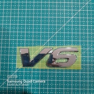 Original V6 logo emblem