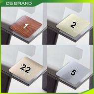 Nombor Akrilik Meja, Kerusi /Premium Gold, Silver, Bronze and Wooden Table Number / Cafe /Canteen /D
