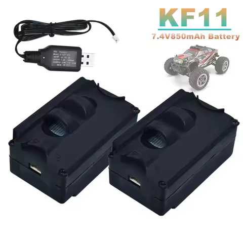 7.4V 850Mah Original Lithium Battery KF11 7.6V Charger For KF11 4WD Vehicle 7.4V Battery KF11 Racing