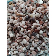 1kg mix purple stone/Batu Hiasan/Batu/pebble Stone/loose Stone/Batu Hias/Batu kacang/ taman/Batu comel/Decoration Stone