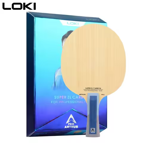 LOKI Arthur PRO ZLC Table Tennis Blade Inner Super ZL Carbon Pingpong Paddle Ping Pong Racket for Lo