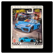 Hot Wheels Premium Porsche 718 Cayman GT4 ®️