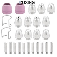 FUXING หัวตัดพลาสม่า26ชิ้นวัสดุสิ้นเปลืองสำหรับ AG60 SG55หัวไฟฉาย
