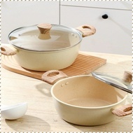 Household double ear crock pot burner induction cooker crock pot soup thickened steaming pot