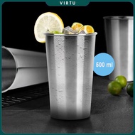 HOSPORT Korean Stainless Steel Single Wall Glass 500ml - H13